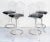 Set of 4 Hill Manufacturers Lucite & Chrome Swivel Bar Stools Mid-Century Modern For Sale In Miami - Image 6 of 13