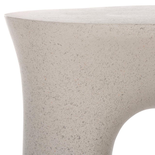 Spritely Home Irelyn Accent Table in Grey For Sale - Image 4 of 8