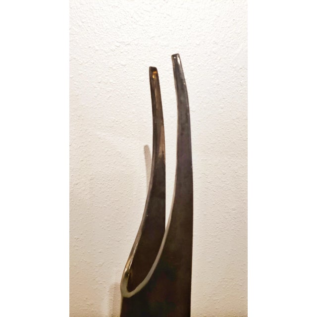 Devil Mask From Freiwald Art Pottery After Gio Ponti and De Poli For Sale - Image 10 of 12