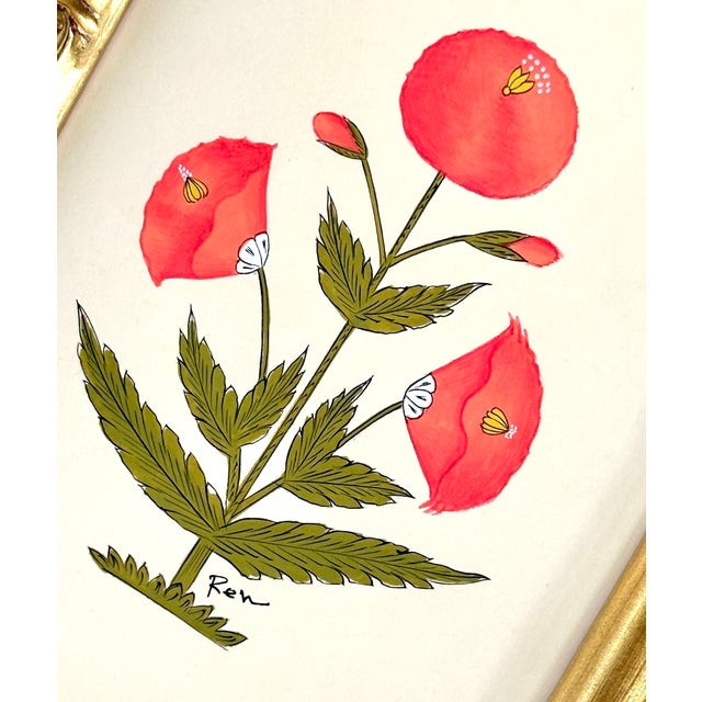This beautiful red and green motif painting draws inspiration from the iconic designs of Jaipur, India, seen gracing the...