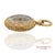 18k 750 Yellow Gold Enamel Pocket Watch Pendant Necklace For Sale - Image 10 of 14