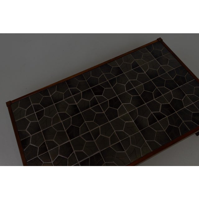 Mid-Century Danish Rosewood Coffee Table with Tiled Top, 1960s For Sale - Image 16 of 18