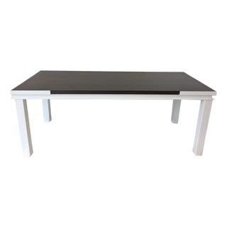 "Girder Dining Table" Wenge Steel Table by Ben Schmitt For Sale