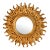 Mid-Century Sunburst Mirror From France, Circa 1960 For Sale