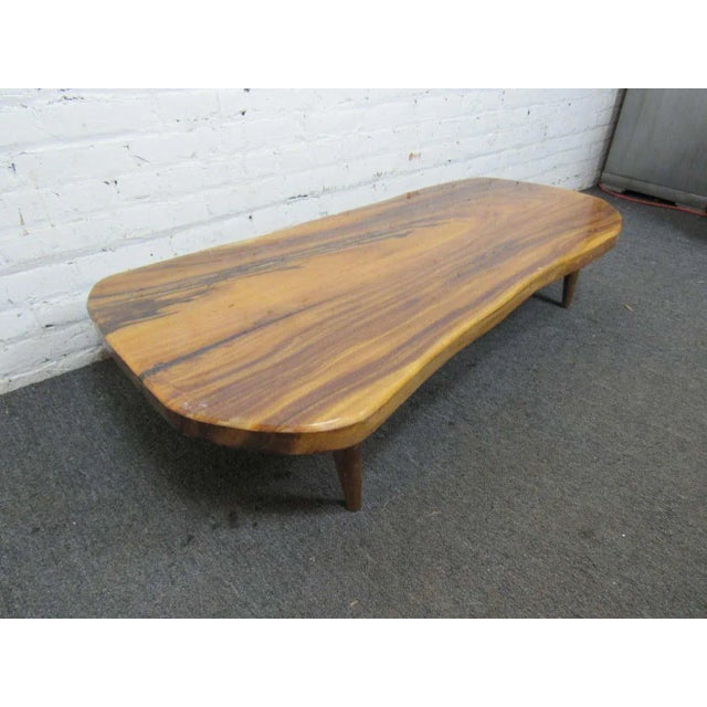 Live Edge Coffee Table For Sale - Image 9 of 9