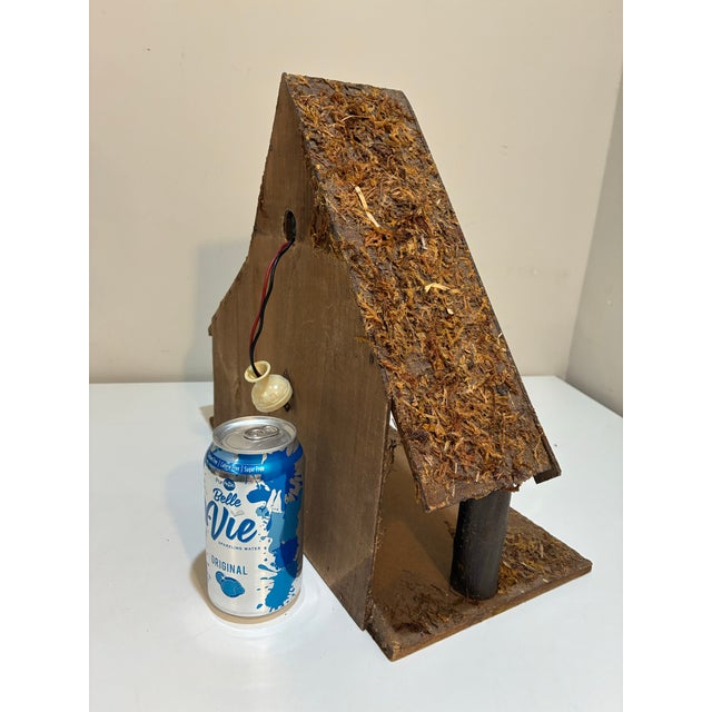 Rustic Italian Christmas Nativity Set Music Box "Silent Night" For Sale - Image 3 of 9