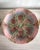 A striking textured ceramic plate by Portuguese maker Bordallo Pinheiro, featuring dimensional seaweed relief at the...