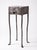 Hand-Forged Patinated Steel Console Table by Svitanok For Sale - Image 4 of 5