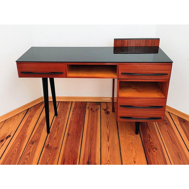 Czechoslovakian Desk attributed to M. Pozar for Up Závody, 1960s, Set of 2 For Sale - Image 10 of 18
