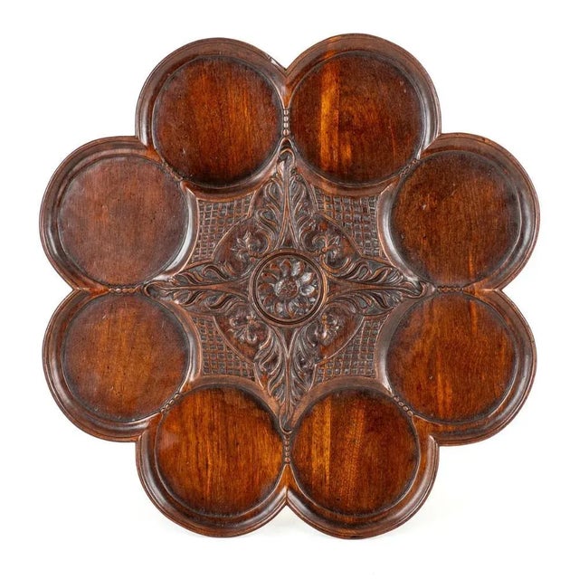 Wood Chippendale Supper Table in Mahogany, 1900s For Sale - Image 7 of 8