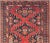 Late 19th Century Antique Caucasian Kazak Rug With Sub-Geometric Medallions Design in Red and Blue For Sale - Image 10 of 12