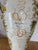 Italian Mid 20th Century Hand-Painted Italian Majolica Ceramic Amphora Floor Vase With Caffagiolo Pattern For Sale - Image 3 of 10