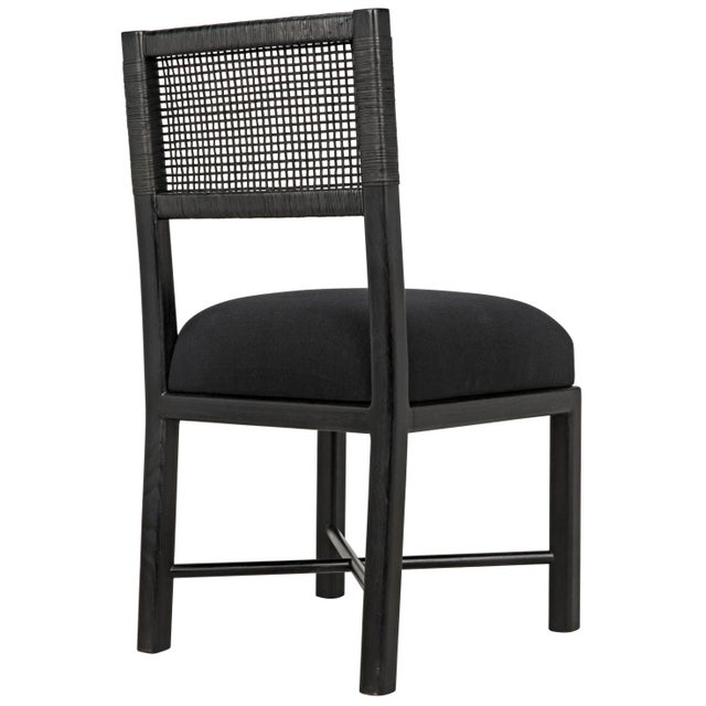 Not Yet Made - Made To Order NOIR Lobos Chair, Charcoal Black For Sale - Image 5 of 10