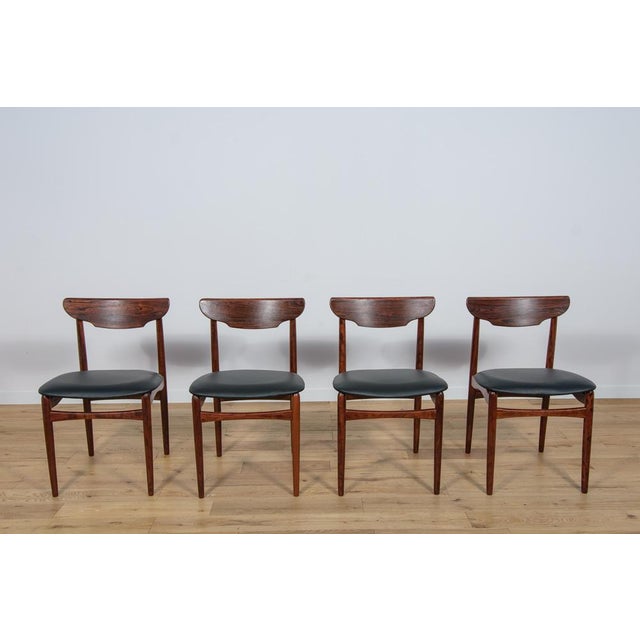 Mid-Century Danish Rosewood Dining Chairs, 1960s, Set of 4 For Sale - Image 6 of 18