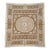 Vintage Tashkent Suzani Wall Hanging Decor 4'2'' X 5'2'' For Sale