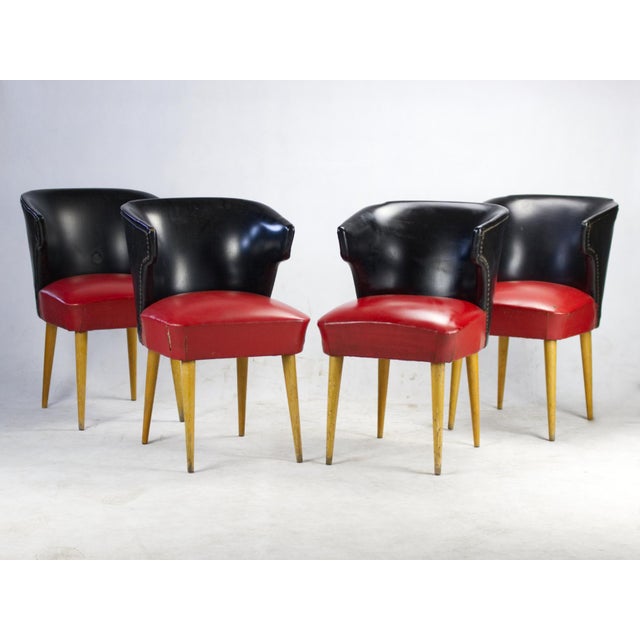 These chairs were used in the Nador café in Budapest during the 1960s and 1970s. The chairs were made in Hungary in the...