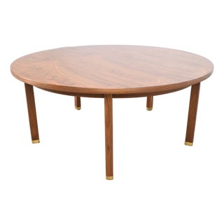 Mid-Century Modern Walnut Coffee Table by Edward Wormley for Dunbar For Sale