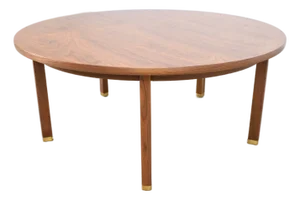 Mid-Century Modern Walnut Coffee Table by Edward Wormley for Dunbar