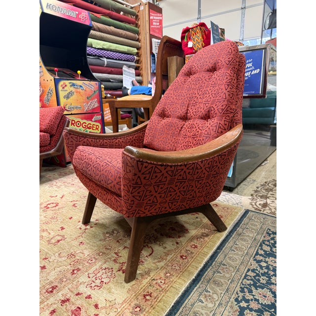 Adrian Pearsall 1960s Mid Century Adrian Pearsall Lounge Chair, Attributed For Sale - Image 4 of 4