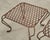 Pair of Rose Tarlow Twig Iron Garden Lattice Side Tables For Sale In Sacramento - Image 6 of 18