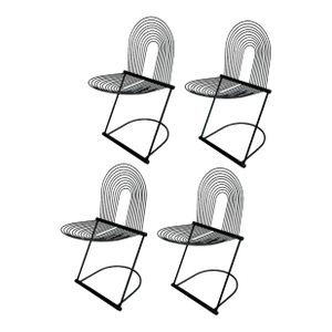 Post-Modern Cantilever Swing Chairs by Herbert and Jutta Ohl for Rosenthal Linie