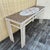 1980s Postmodern Mosaic Top Console Table With Patinated Iron Base. Circa 1980s For Sale - Image 5 of 18
