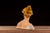 Early 20th Century "Poesia" ("Poetry") | After Antonio Garella Painted Plaster Bust For Sale - Image 4 of 10