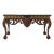 Maitland Smith Georgian Mahogany Marble Top Console Table For Sale