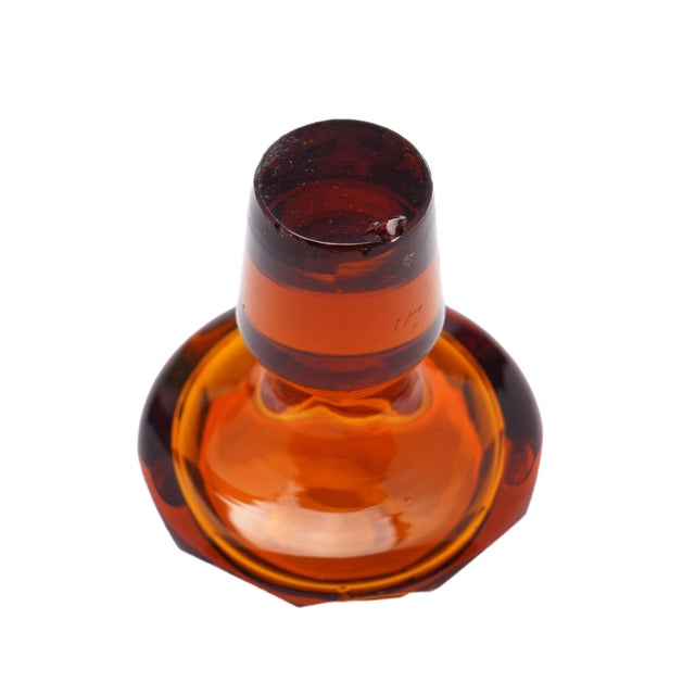 8 Piece Amber Glass Decanter and Stemware Set by Phineas Dummer, Circa 1830 For Sale - Image 9 of 16