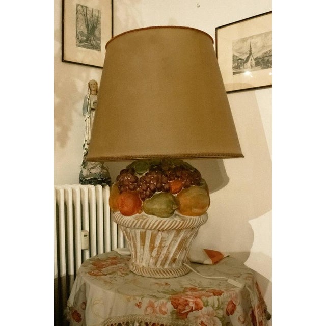 Ceramic Italian Como Lamp in Porcelain, 1970s For Sale - Image 7 of 18