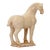 Contemporary White Terra Cotta Stallion For Sale