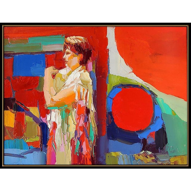 Impressionist 1970s Anna Maria, Nicola Simbari For Sale - Image 3 of 8