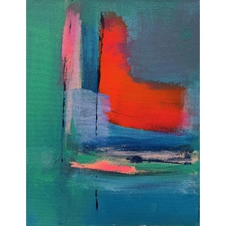 Original Contemporary Abstract Painting on Stretched Canvas For Sale