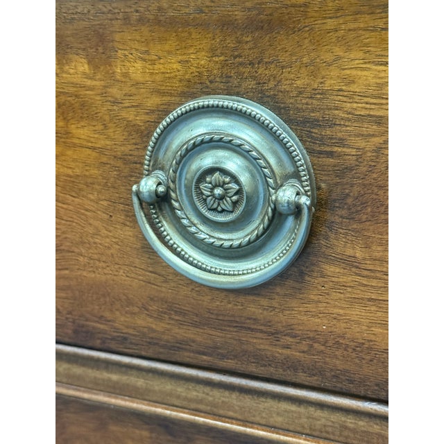 Ethan Allen Ethan Allen “Elliott” Mahogany Dresser From Newport Collection For Sale - Image 4 of 12