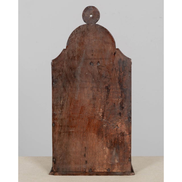 19th Century French Fariniere Box, Hand-Carved Walnut, Circa 1850 For Sale - Image 4 of 10