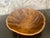Wood Large 16" Mid 20th Century Hand-Carved Figured Wood Scalloped Centerpiece Bowl For Sale - Image 7 of 9