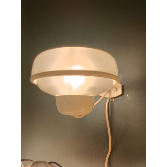 White White 228 Wall Lamp by Gino Sarfatti for Arteluce, Italy, 1950s For Sale - Image 8 of 9