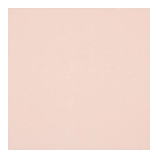 Sample - Schumacher Legere Ground Fabric in Blush For Sale