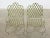 Late 20th Century Set of Five Rose Tarlow Style Iron Lattice Garden Chairs For Sale - Image 5 of 12