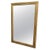 Gold Large Antique Rectangular Mirror, 1850 For Sale - Image 8 of 8