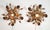 Hollywood Regency Gilded Metal Wall Lamps, Italy, 1960s, Set of 2 For Sale - Image 13 of 17