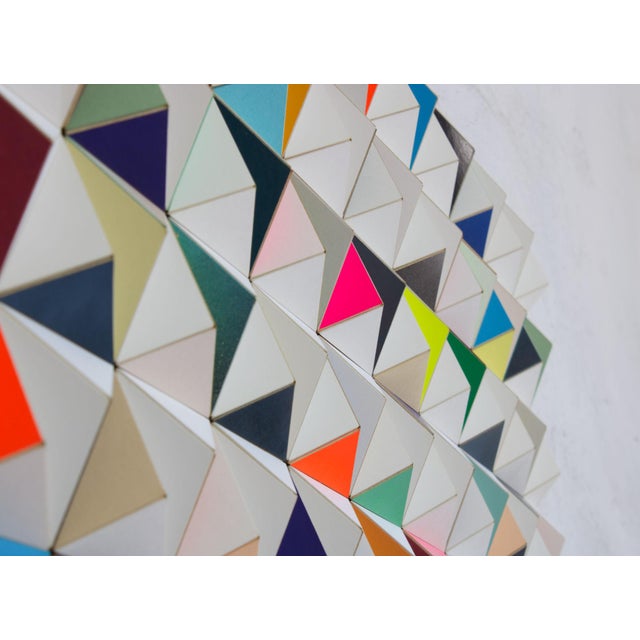 Early 21st Century Sebastian Welzel, Ais-8 Topographie, Laminated Cardboard, Limited Edition 6 of 20 For Sale - Image 5 of 8