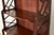 Baker Furniture Style Chinese Chippendale Carved Mahogany Étagère or Bookcase For Sale - Image 10 of 17