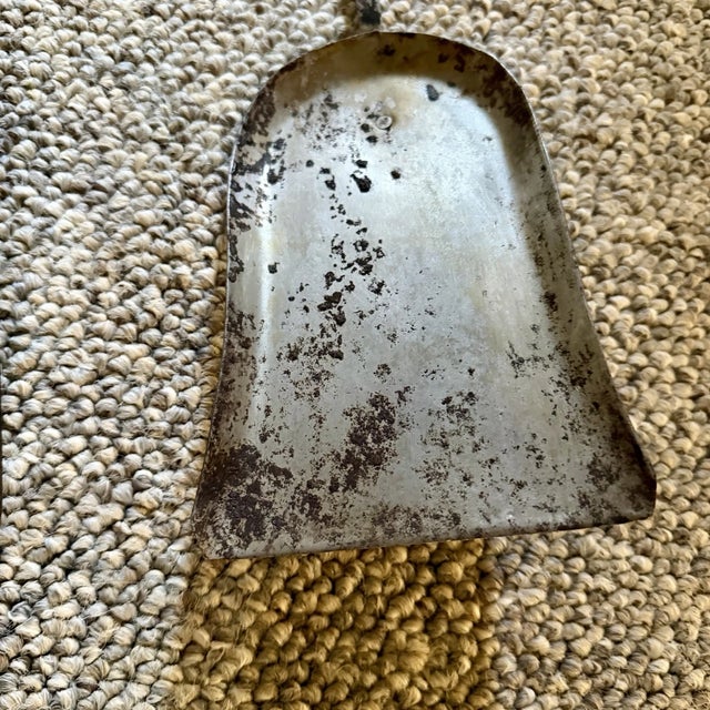 Sunflower Arts & Crafts Wrought Iron Fireplace Hearth Set Hand Forged 1900s For Sale - Image 9 of 15