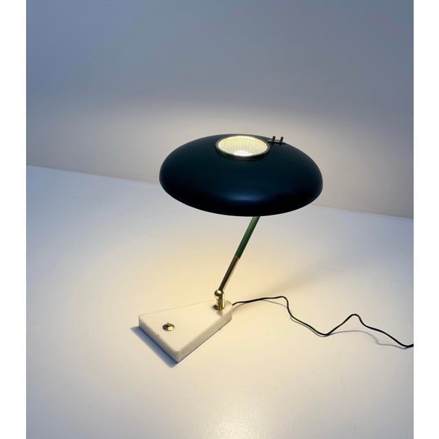 Mid-Century Modern Table Lamp by Oscar Torlasco for Stilux, 1950s For Sale - Image 3 of 5
