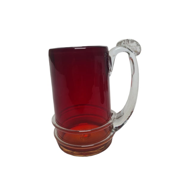 Beer Cup by J. Słuczan-Orkusz for Cracow Institute for Glassworks, Poland, 1970s For Sale - Image 6 of 10