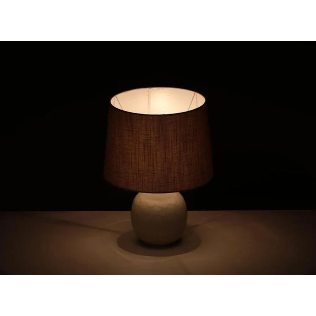 Ceramic Capri Table Lamp in Ceramic attributed to Gertrud Lönegren for Rörstrand, 1930s For Sale - Image 7 of 9