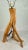 Contemporary Rustic Folk Art Freeform Wooden Tree Branch Lamp For Sale - Image 3 of 12