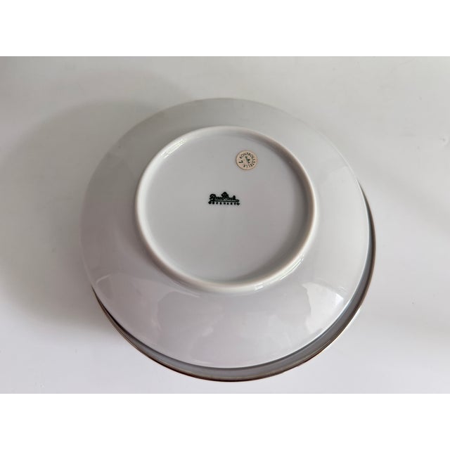 Modern Bread Plate Service by Hans-Theodor Baumann for Rosenthal, Germany, 1981, Set of 6 For Sale - Image 3 of 5