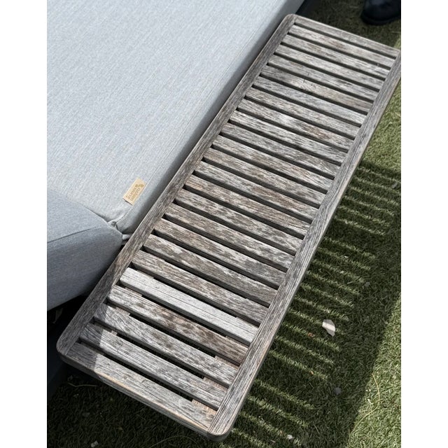 Gloster Grid Outdoor Chaise Loungers, Set of Four For Sale In San Francisco - Image 6 of 12